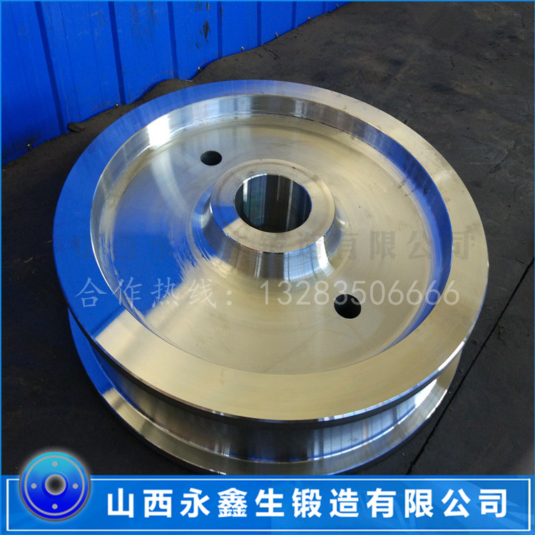 工藝轉向架車輪鍛件